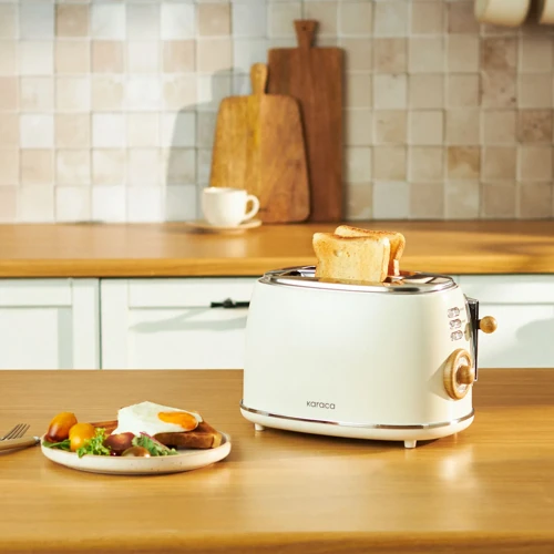 Retro Wood Ekmek Kızartma Makinesi