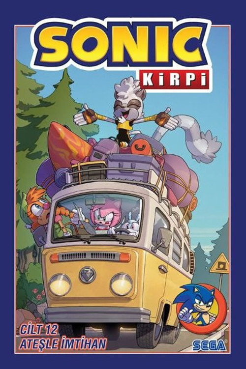 Kirpi Sonic Cilt 12 - Ateşle İmtihan