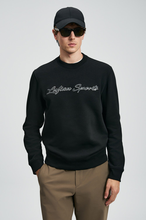 Loved Erkek Sweatshirt Siyah