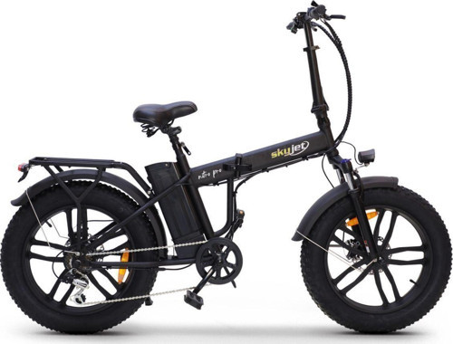 Nitro Pro Kalın Tekerli Elektrikli Bisiklet Siyah E-Bike