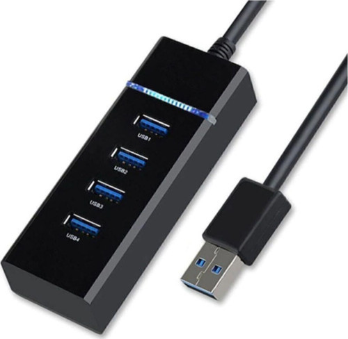 4 Port Usb Hub 3.0 Usb Çoklayıcı Usb Çoğaltıcı Switch Port Işıklı