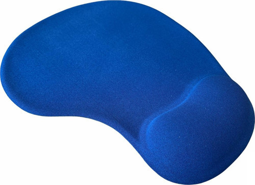 Kaliteli Mavi Renk Mouse Pad Bilek Destekli Mouseped Kaydırmaz Tabanlı Fare Altlığı