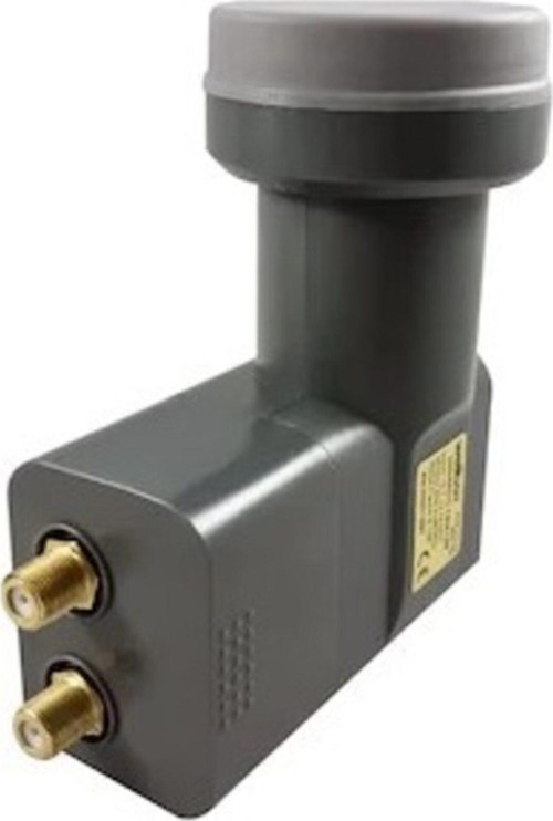Wellbox 0.1db 2 Çıkış Twin Çiftli Ikili 2 Li Lnb Uydu Anten Kablo - Gold Altın Uç