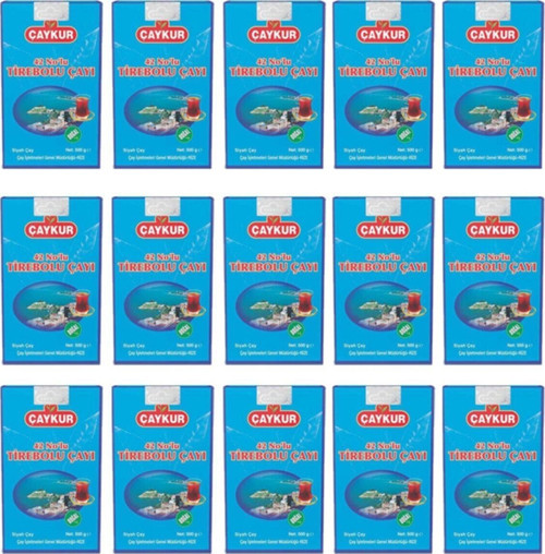 42 No'lu Tirebolu Siyah Dökme Çay 15 x 500 G