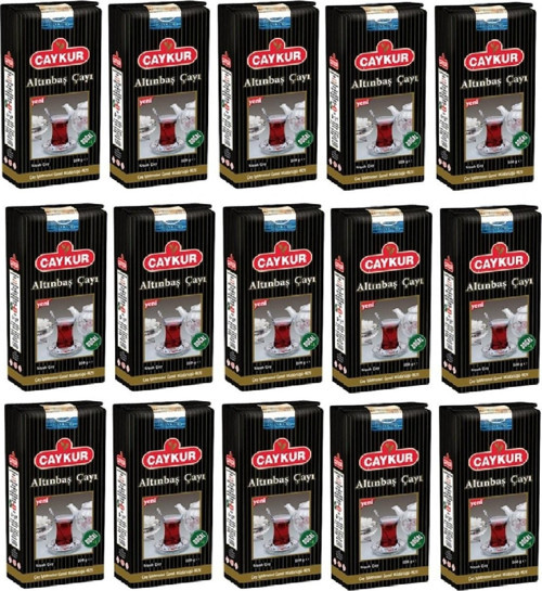 Altınbaş Klasik Doğal Siyah Dökme Çay 15 x 500 G