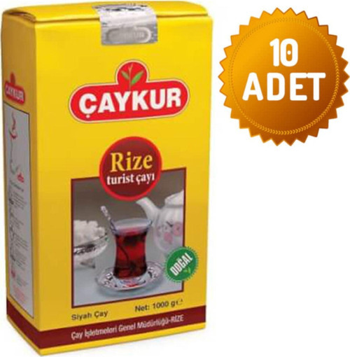Rize Turist Siyah Dökme Çay 10 x 1 kg