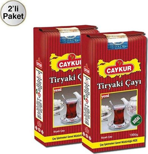 Tiryaki Siyah Dökme Çay 2 x 1 kg