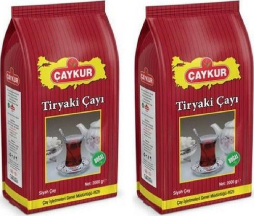 Tiryaki Siyah Dökme Çay 2 x 2 kg