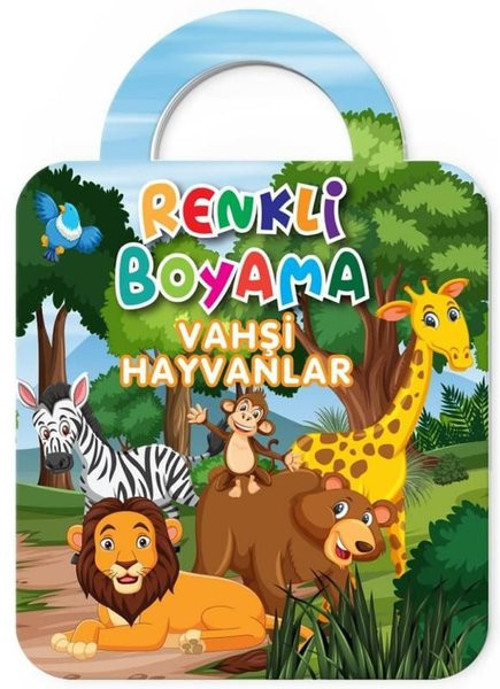 Vahşi Hayvanlar - Renkli Boyama 2+