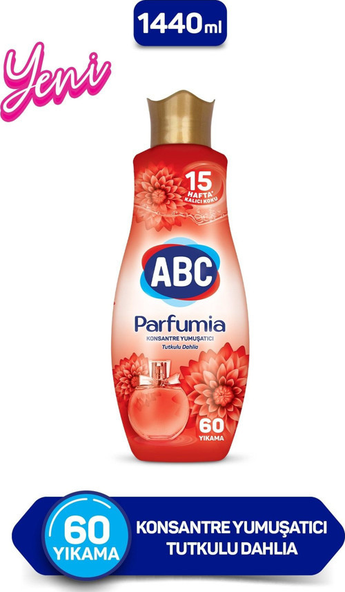 Parfumia Tutkulu Dahlia Konsantre Çamaşır Yumuşatıcısı 1440 ML