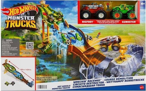 Hot Wheels Monster Trucks Heyecanlı Yarışlar Oyun Seti HGV12