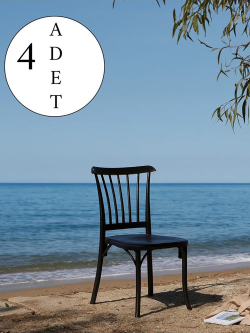 Elora 4 Adet Mutfak, Yemek, Bahçe, Balkon Pratik Sandalye