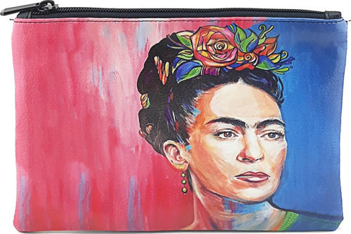 Frida Kahlo Baskılı Portföy Ve Çanta Düzenleyici