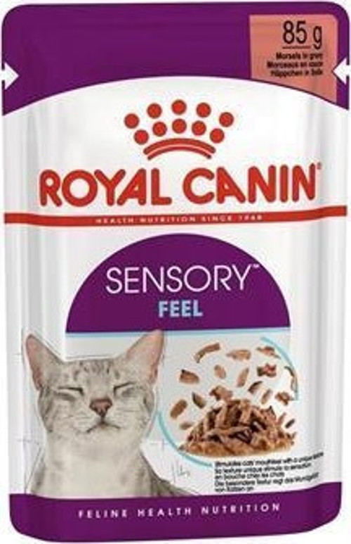 Sensory Duyusal His için Sos İçerisinde Yaş Kedi Maması 85g