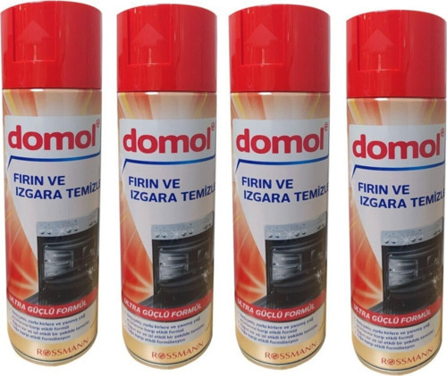 Fırın Ve Izgara Temizleyici 500 Ml 4 Adet