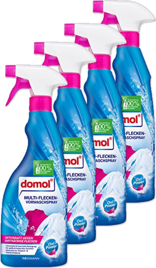 Leke Çıkarıcı Sprey Yıkama Öncesi Oxi Güç 750 Ml (4 Adet)