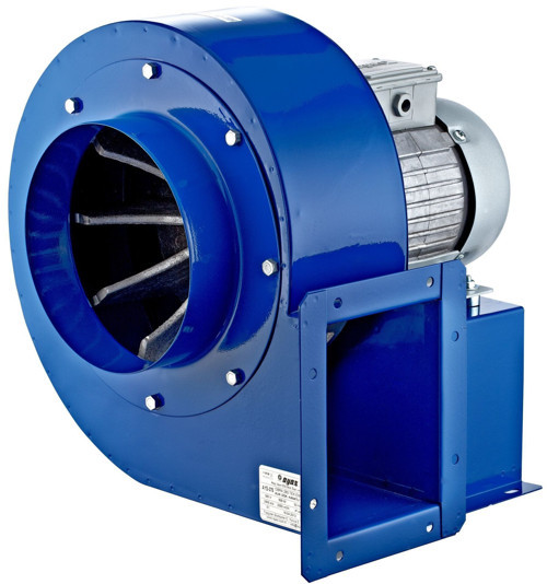 OBRS-200 2KT Tek Emişli Seyrek Kanatlı Radyal Salyangoz Fan 2800 d/d 380 Volt Trifaze
