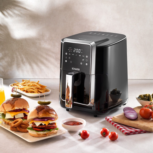 Thermochef Elegance Airfryer/Sıcak Hava Fritözü-Siyah