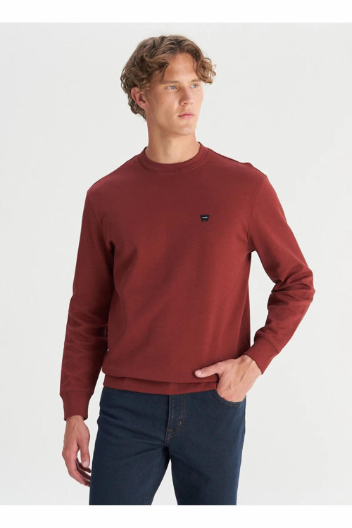 Erkek Patch Logo Erkek Sweatshirt W2520255169