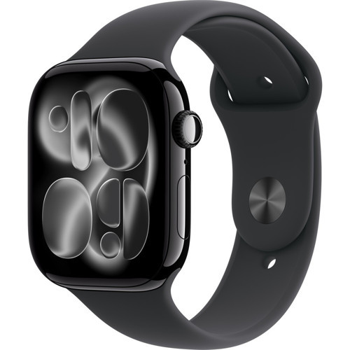 Watch Series 11 Gps, 42 Mm Simsiyah Alüminyum Kasa Ve Siyah Spor Kordon - S/M