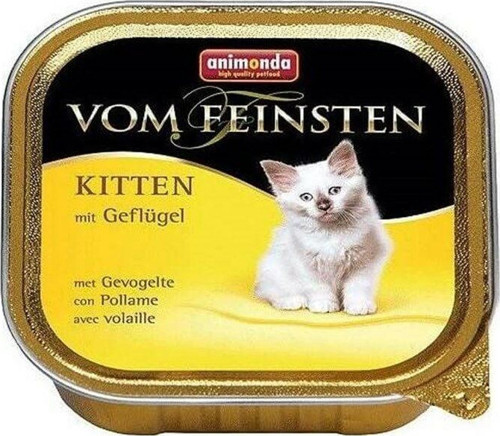 Vom Feinsten Kümes Hayvanlı Yavru Konserve Kedi Maması 100 Gr