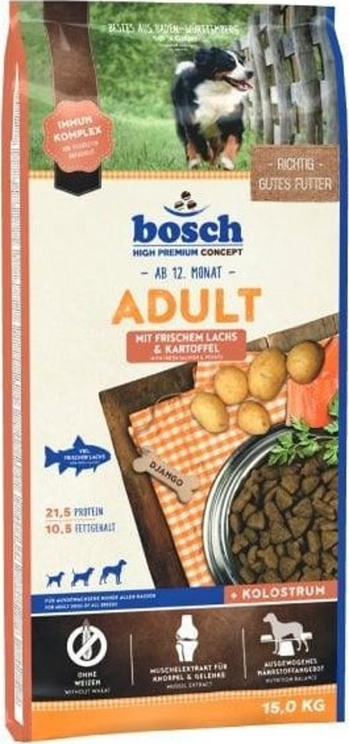 Adult Tahılsız Somon Balıklı Patatesli Yetişkin Köpek Maması 15 Kg