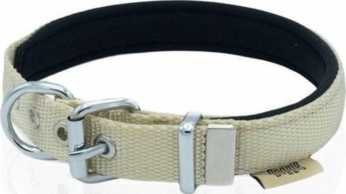 Comfort Dokuma Köpek Boyun Tasması Small Haki 2x30-35 Cm