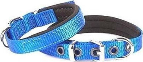Comfort Dokuma Köpek Boyun Tasması Small Mavi 1.5x20-25 Cm