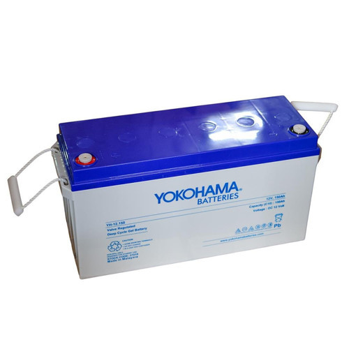 YH-27018 12V 150Ah Tam Bakımsız Deep Cycle Jel Akü 481X170x241mm Yeni Tarihli Taze Akü