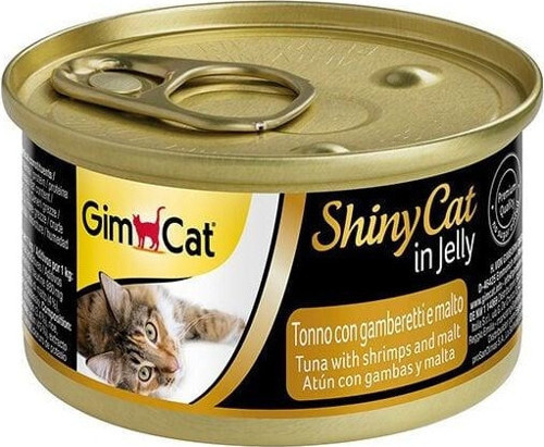 Shinycat Tuna Balık ve Karidesli Konserve Kedi Maması 70 Gr