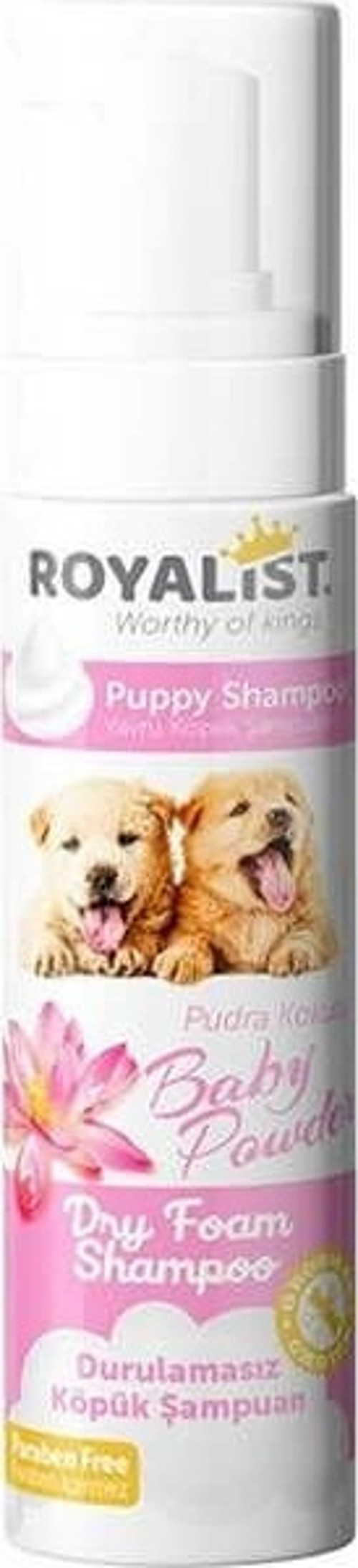 Pudra Kokulu Yavru Köpekler için Köpük Şampuan 200 Ml