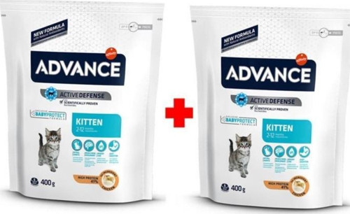 Kitten Tavuklu Yavru Kedi Maması 400+400 Gr