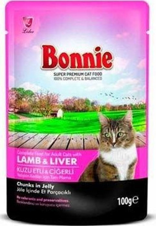Kuzu Etli Ve Cigerli Pouch Yetişkin Kedi Konservesi 100 Gr - KONG