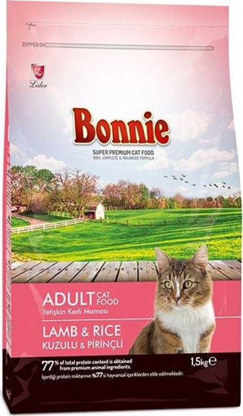 Kuzulu ve Pirinçli Yetişkin Kedi Maması 1,5 Kg - KONG