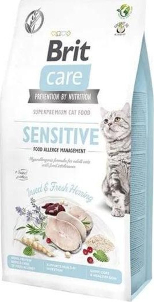 Hipoalerjenik Sensitive Ringa Balıklı & Böcekli Tahılsız Yetişkin Kedi Maması 7 Kg