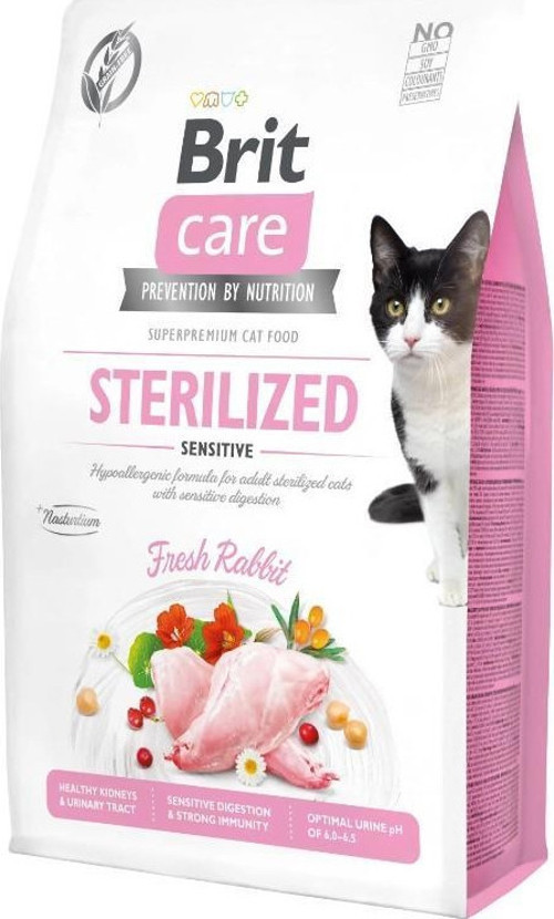 Hypo-Allergenic Sensitive Tahılsız Tavşanlı Kısır Kedi Maması 7 kg