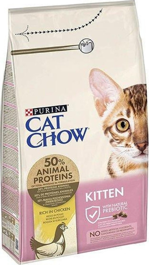 Purina Cat Chow Kitten Tavuklu Yavru Kedi Maması 1.5 Kg