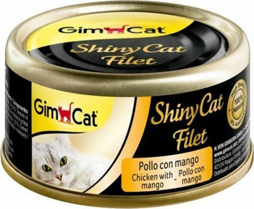 Shinycat Kıyılmış Fileto Öğünlük Kedi Konservesi Tavuklu ve Mangolu 70 gr - KONG