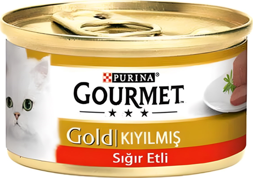 Kıyılmış Sığır Etli Kedi Konservesi 85 Gr - KONG
