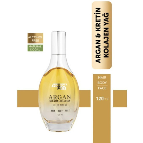 Argan İçerikli Saç Vücut ve Cilt Bakım Yağı 120 ml