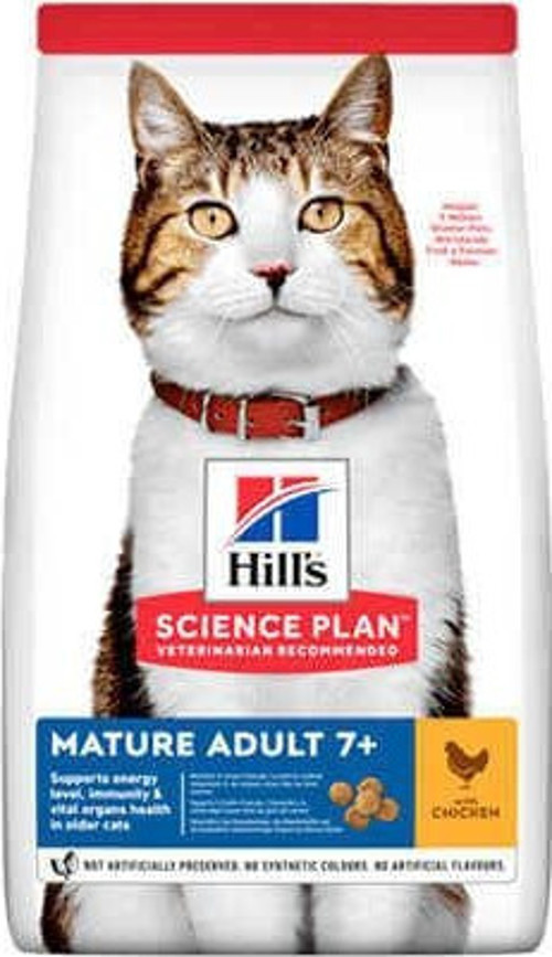 Mature +7 Tavuklu Yaşlı Kedi Maması 3 Kg - KONG