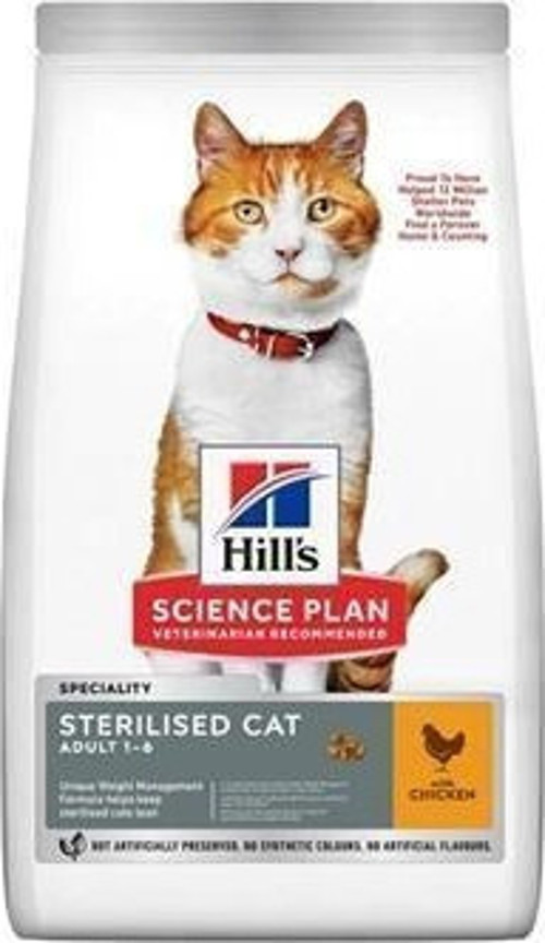 Hills Science Plan Tavuklu Kısırlaştırılmış Kedi Maması 3 kg