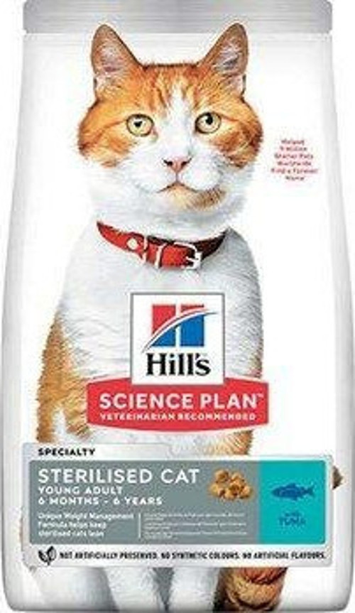 Hills Young Adult Sterilesed Ton Balıklı Kısır Kedi Maması 3 Kg