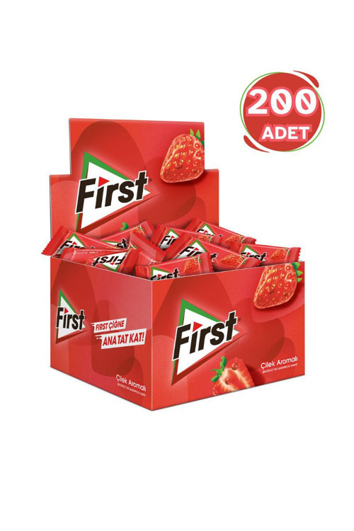 Çilek Aromalı Tekli Sakız 1,7g - 1 Adet