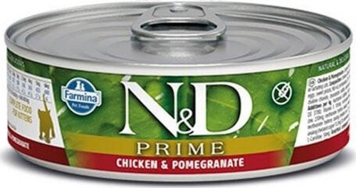 Prime Tavuk ve Narlı Kedi Konservesi 80 Gr