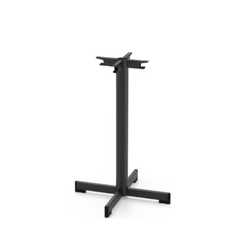Bistro Masa Ayağı Siyah Metal 71 cm
