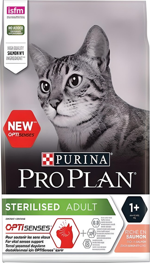 Kısırlaştırılmış Somonlu Yetişkin Kedi Maması 10 Kg - KONG