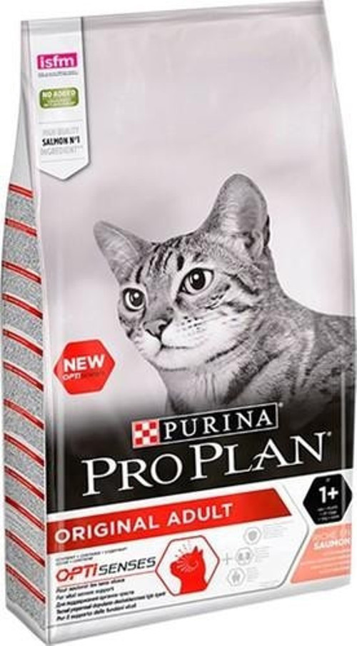Somonlu ve Pirinçli Yetişkin Kedi Maması 3 Kg