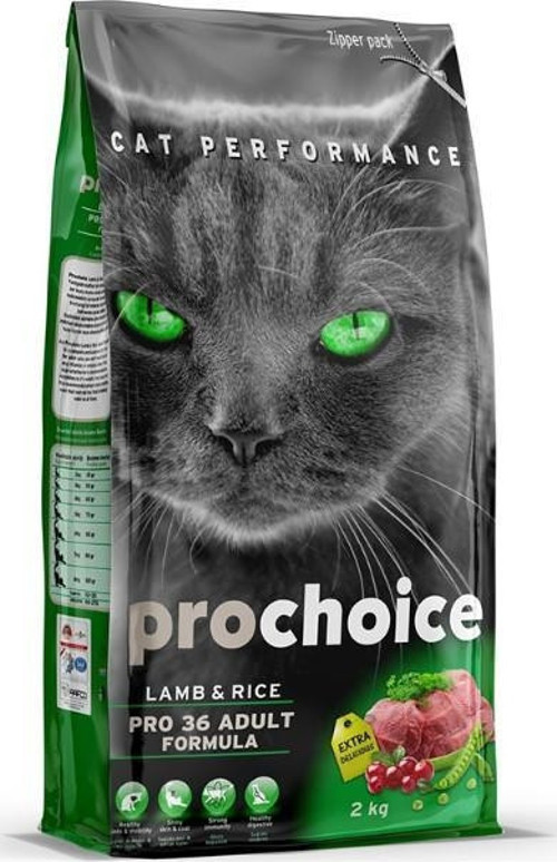 Pro36 Lamb Rice Kuzulu Prinçli Yetişkin Kedi Maması 15 kg