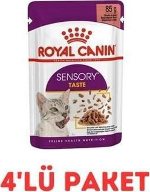 Sensory Taste Pouch Yaş Kedi Maması 85 Gr 4'Lü Paket